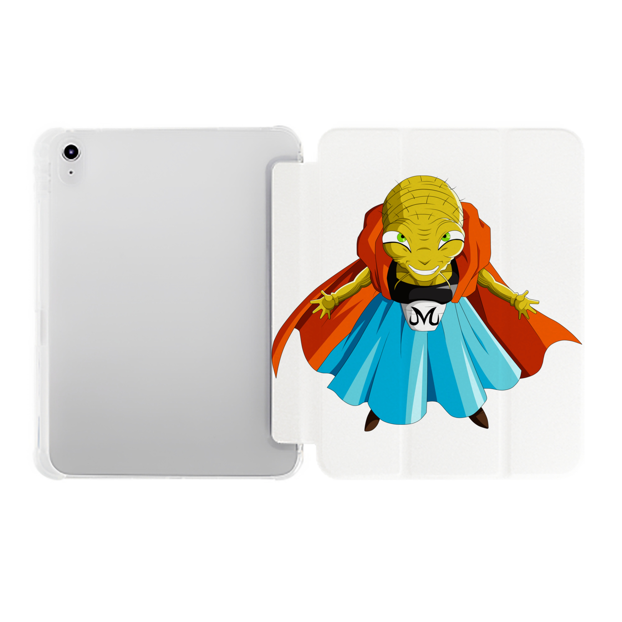 （画像用） ドラゴンボール DRAGON BALL IPad ケース ペン収納付き 三つ折りスタンド PUレザー×シリコン 対応機種9.5/10.5/10.9インチ